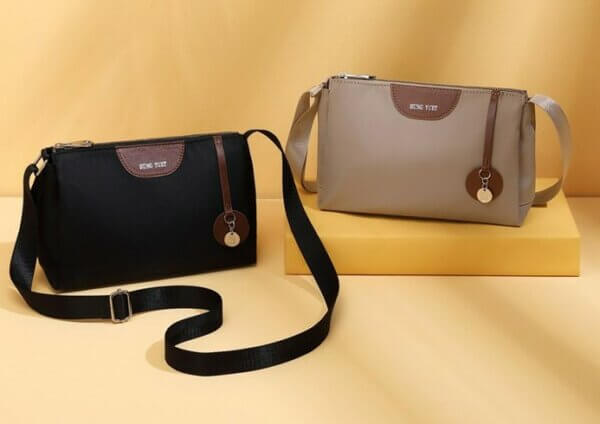 Elegant Oxford cloth Crossbody Bag