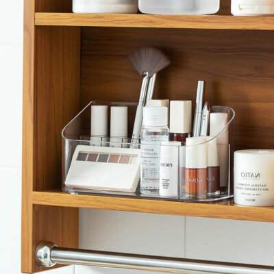 Clear Makeup Organizer-Cases for Lipstick, Makeup Brushes and Skin Care Products