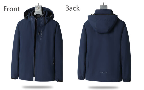 Warm Winter Coat 3 in 1 Waterproof, Windproof Snowboarding Jacket with Detachable Liner