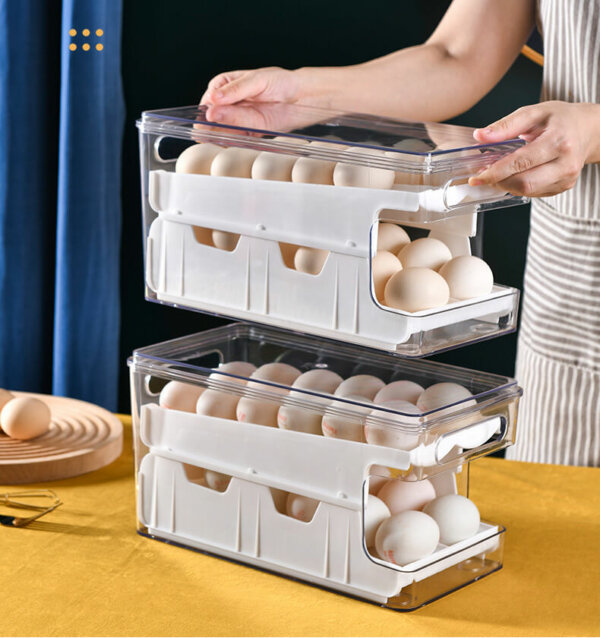 Automatic Rolling Slide Egg Box