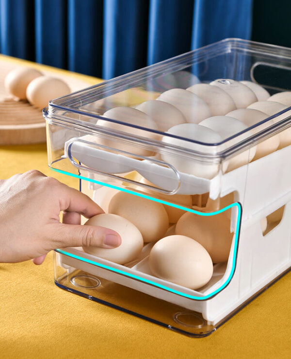 Automatic Rolling Slide Egg Box