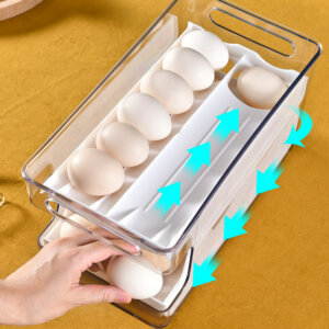 Automatic Rolling Slide Egg Box