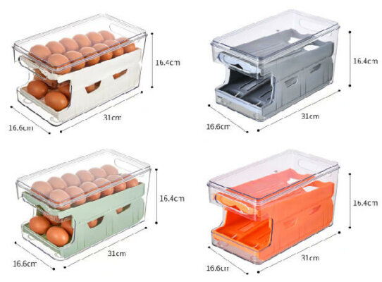 Automatic Rolling Slide Egg Box