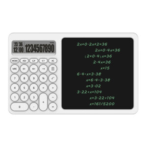 USB Charging Large Writing Tablet 10 Digit Calculator Notepad