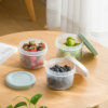 Food Storage Container with a Draining Basket-Fresh Vegetable Fruit Storage, Kitchen Produce Saver