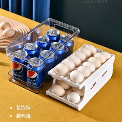 Automatic Rolling Slide Egg Box