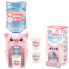 Cute Mini Pig Water Dispenser with Light and Sound Toy for Kids