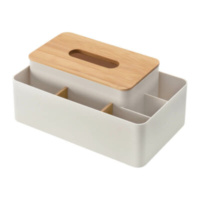 Multifunctional Tissue Box with 5 Compartments