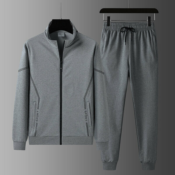 Pullover Long Sleeve Jacket Athletic Sets-Gym/ Workout Clothing