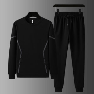 Pullover Long Sleeve Jacket Athletic Sets-Gym/ Workout Clothing