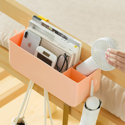 Bedside Caddy Hanging Organizer with Hooks