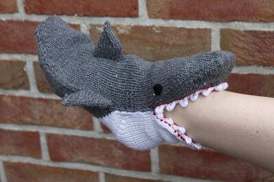 Funny 3D Knit Animal Paw Socks for Christmas Gifts