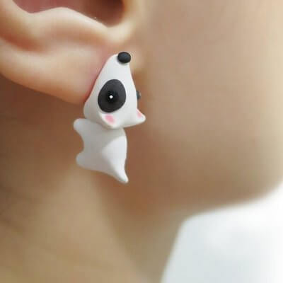 3D Cute Animal Bite Earrings