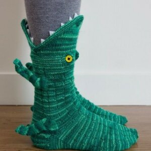 Funny 3D Knit Animal Paw Socks for Christmas Gifts