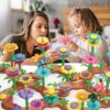 Flower Garden Building STEM Toys for Kids - Educational Activity for Preschool Children Age