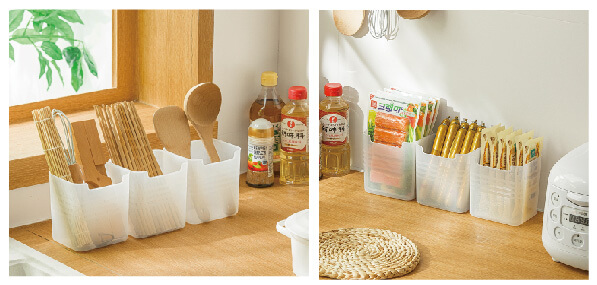 Storage Organizer Container Bin for Bathroom, Pantry, Kitchen Cabinet, Fridge, Office and Home