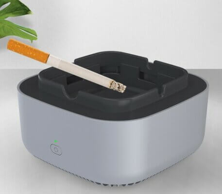 Multifunctional Smokeless Ashtray Negative Ion Air Fresher 360 Degree Purification