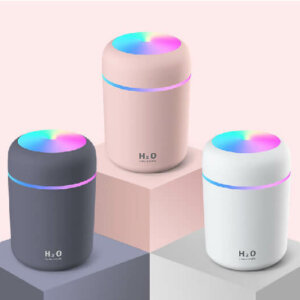 USB Rechargeable Portable Mini Humidifier with Lights