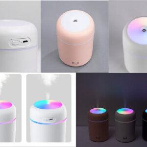 USB Rechargeable Portable Mini Humidifier with Lights