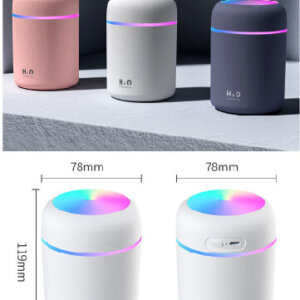 USB Rechargeable Portable Mini Humidifier with Lights