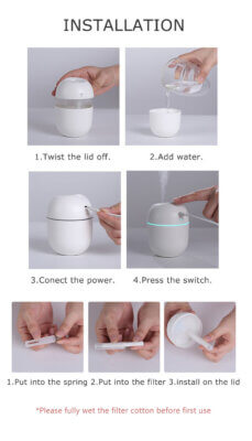 USB Rechargeable Moisturizing Nano Mist Sprayer