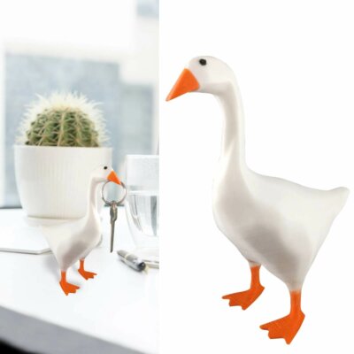 Lovely Goose Magnetic Key Holder-Funny Home/ Desk Decor