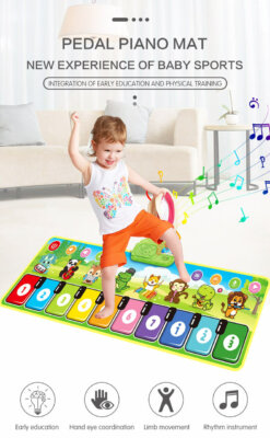 Pedal Piano Pad for Kids with Record Function and Different Musical Instruments Sound