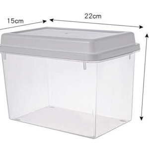 Plastic Bread Container with Airtight Lid