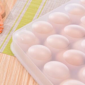 24 Eggs Plastic Egg Storage Container with Lid