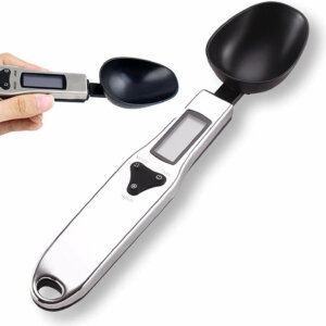 Rechargeable Digital Multifunctional Kitchen Spoon Scale with Accurate LCD Display