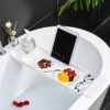 Expandable Non-Slip Bathtub Tray