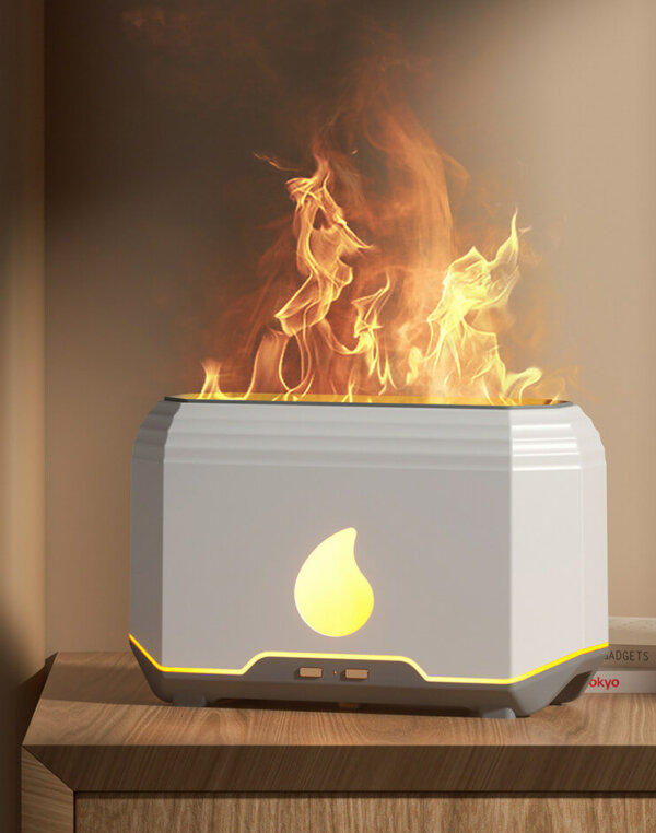 Flaming Essential Oil Diffuser Humidifier