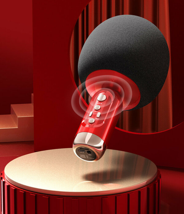 Wireless Bluetooth Karaoke Microphone