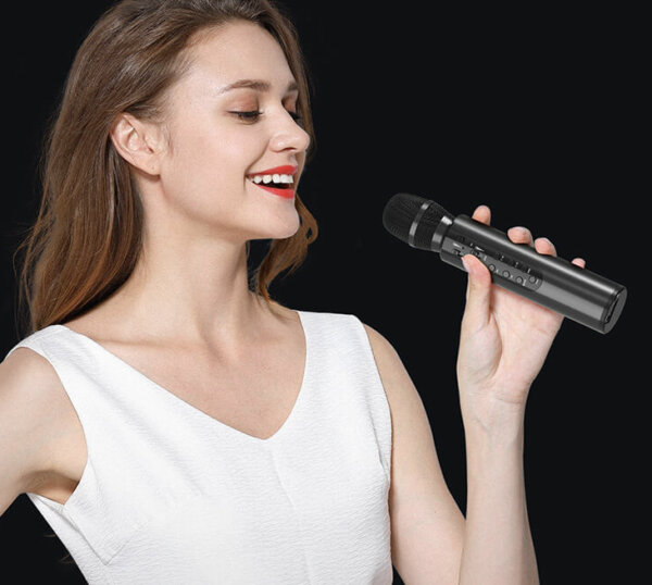 Rechargeable Bluetooth Microphone Karaoke Speaker