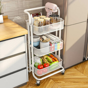 3 Tiers Rolling Storage Cart 9