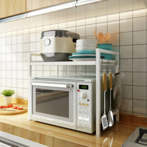 Extendable Microwave Oven Rack 2