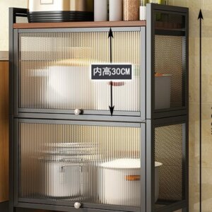 Modern Cupboard with Doors 60cm Width 6