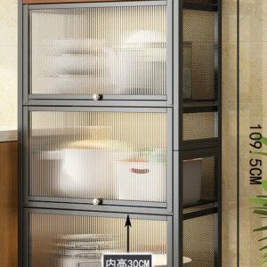 Modern Cupboard with Doors 60cm Width 7