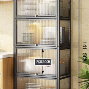 Modern Cupboard with Doors 60cm Width 8