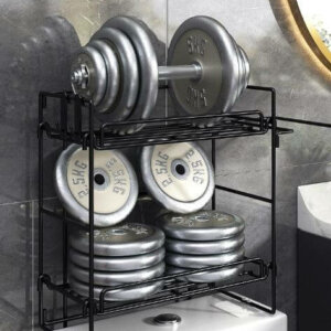 Multifunctional 2 Tier Bathroom Organizer Shelf