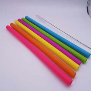 Silicone straw 12x250mm 9