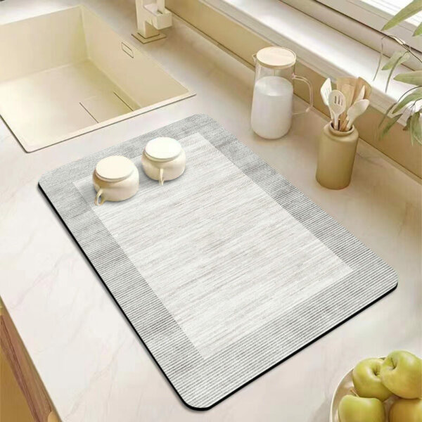 Diatomaceous Mud Kitchen Table Mat 3