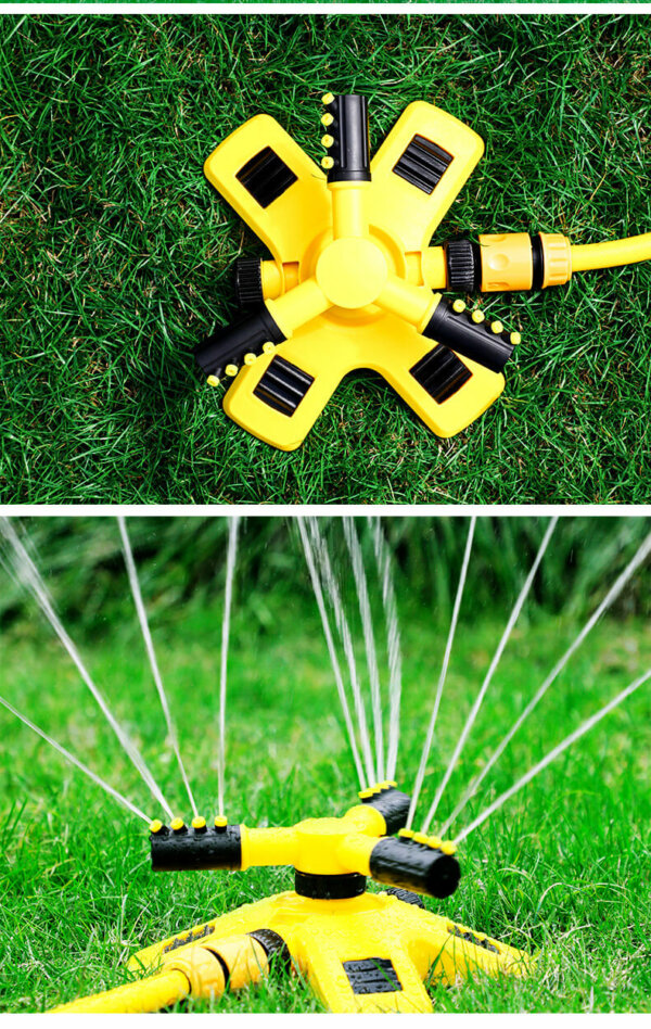 Automatic 360 Degree Adjustable Rotating Irrigation Sprinkler 2