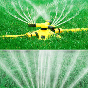 Automatic 360 Degree Adjustable Rotating Irrigation Sprinkler 3