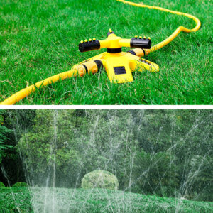 Automatic 360 Degree Adjustable Rotating Irrigation Sprinkler 5