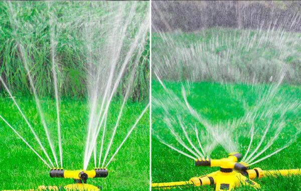 Automatic 360 Degree Adjustable Rotating Irrigation Sprinkler 7