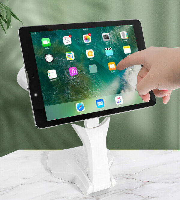 Multi Angles Adjustable and Foldable Tablet Cellphone Holder 3