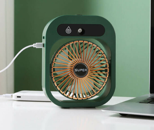 Small Cooling Misting DeskFan