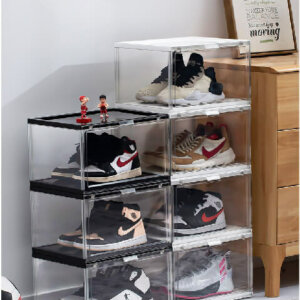 Sturdy Shoe Organizer with Magnetic Door