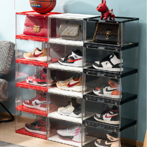 Sturdy Shoe Organizer with Magnetic Door 5